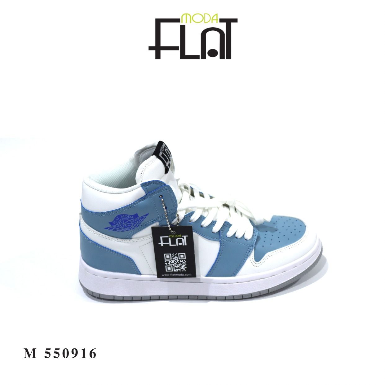 WHITE/SKYBLUE