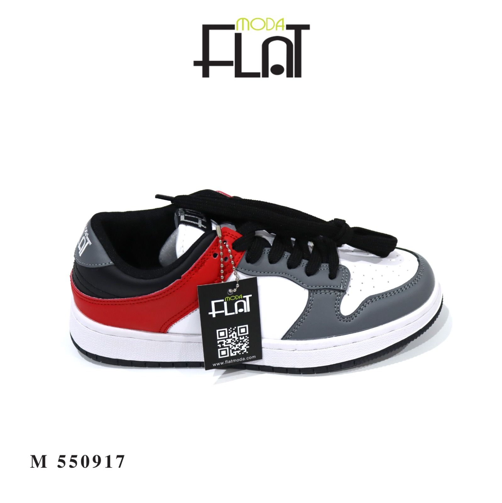 Grey/Red